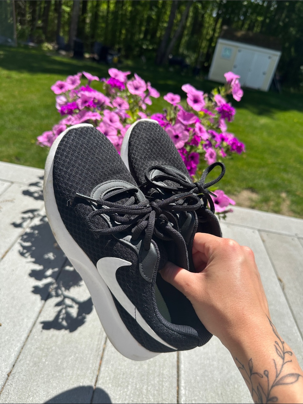 Original Black & White Nike Sneakers